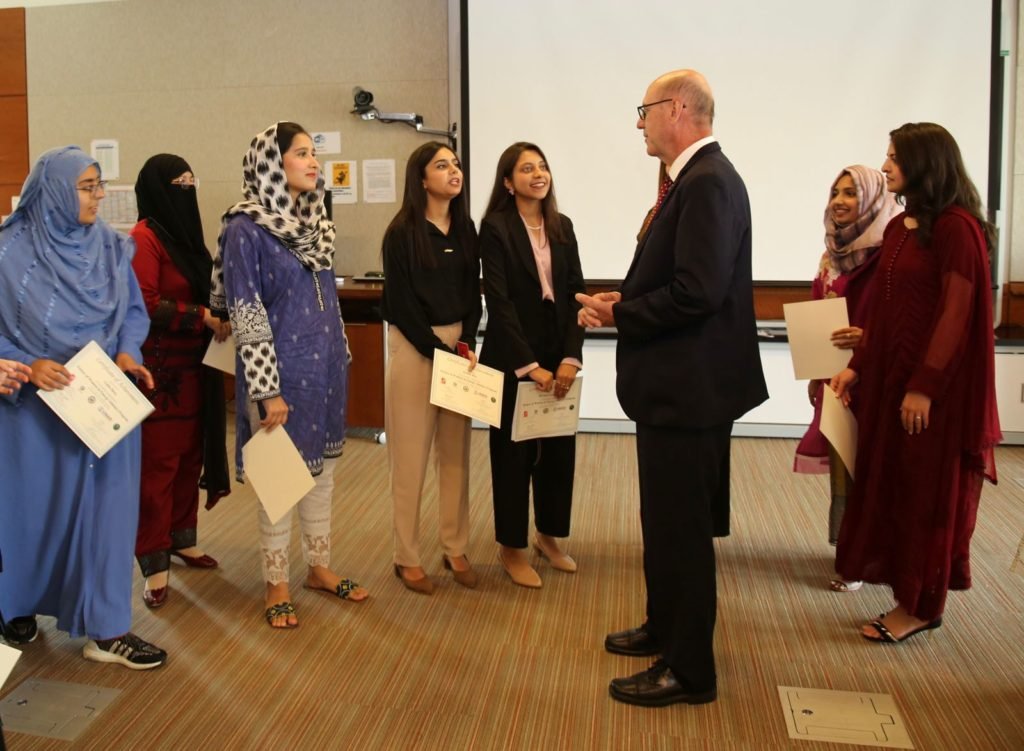 Graduation ceremony of 17 female students held