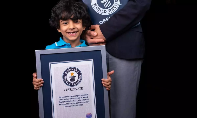 Four-Year-Old Saeed Becomes World’s Youngest Writer - ThePenPK