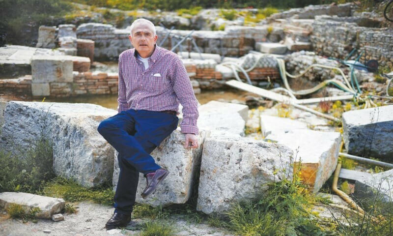 Garbage collectors helped discover ancient bronze statues.