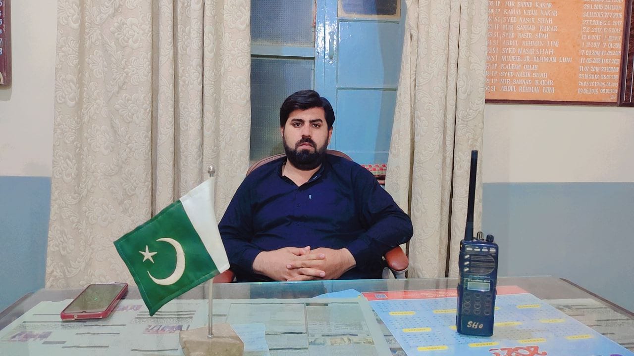 Loralai (Station House Officer) SHO Arif Batozai