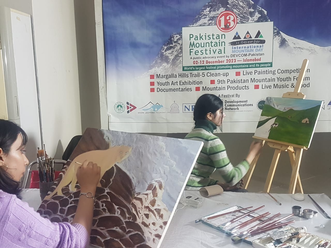 Students Transform Canvases into Calls for Environmental Stewardship