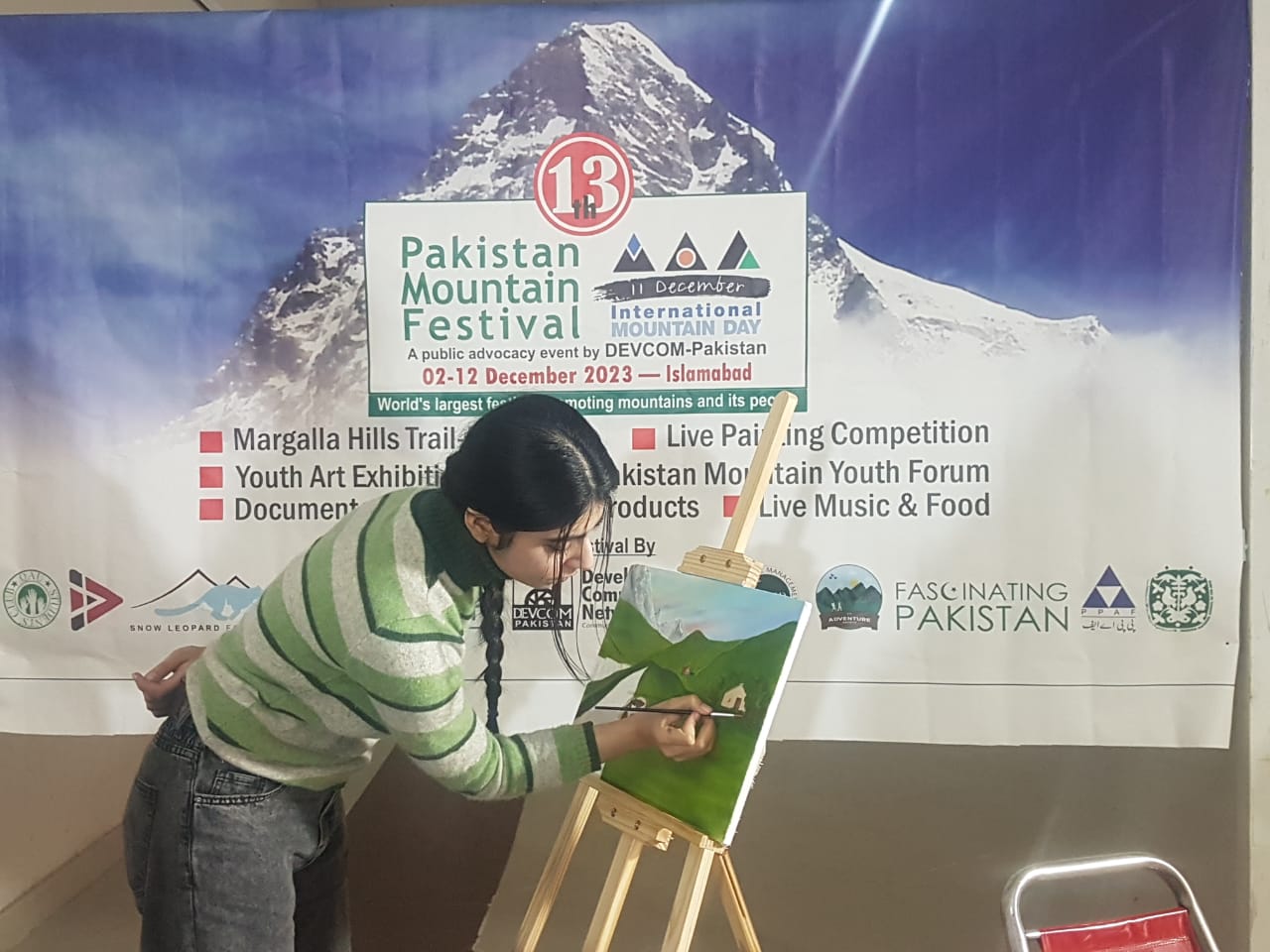 Students Transform Canvases into Calls for Environmental Stewardship