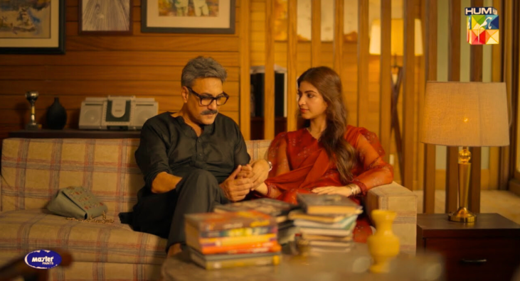 Khushbo Mein Basay Khat." This drama delves into the intricate dynamics of relationships within a household led by a self-absorbed poet who effortlessly captivates women