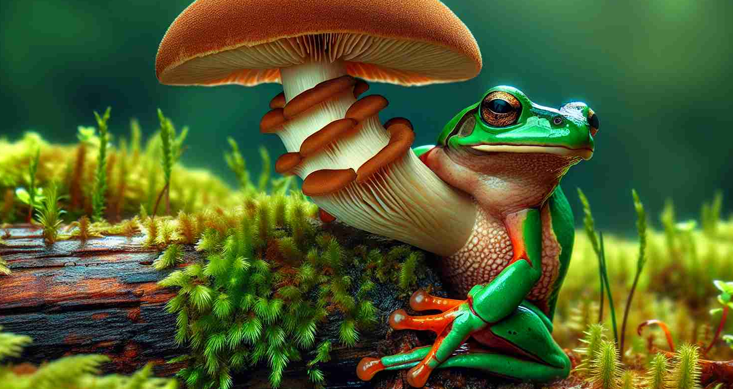 Scientist Finds Mushrooms Growing Out of Frog in Western Ghats
