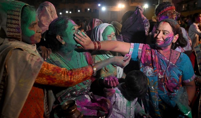 Hindu Community Spreads Joy with Colorful Holi Festivities