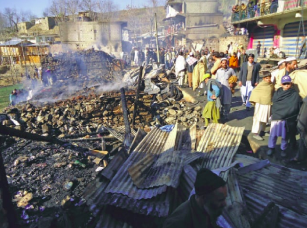 Devastating Fire at Sasta Bazar Destroys Over 70 Stalls