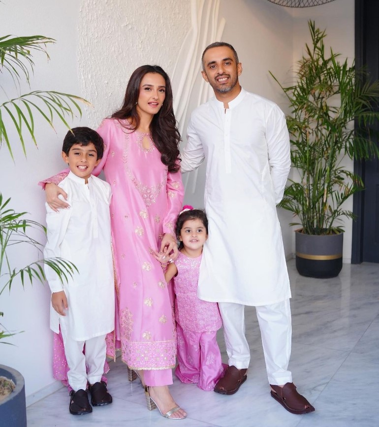 Eid ul Fitr also brings an element of style and glamour, with several celebrities in Pakistan showcasing impeccable fashion choices on Day 2 of the festivities.