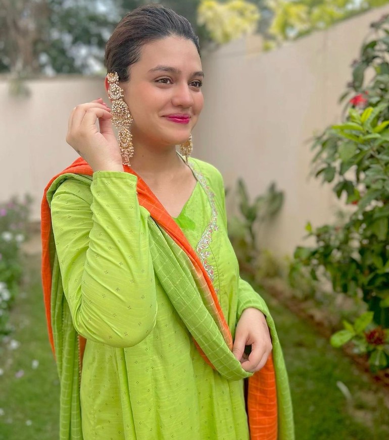 Eid ul Fitr also brings an element of style and glamour, with several celebrities in Pakistan showcasing impeccable fashion choices on Day 2 of the festivities.