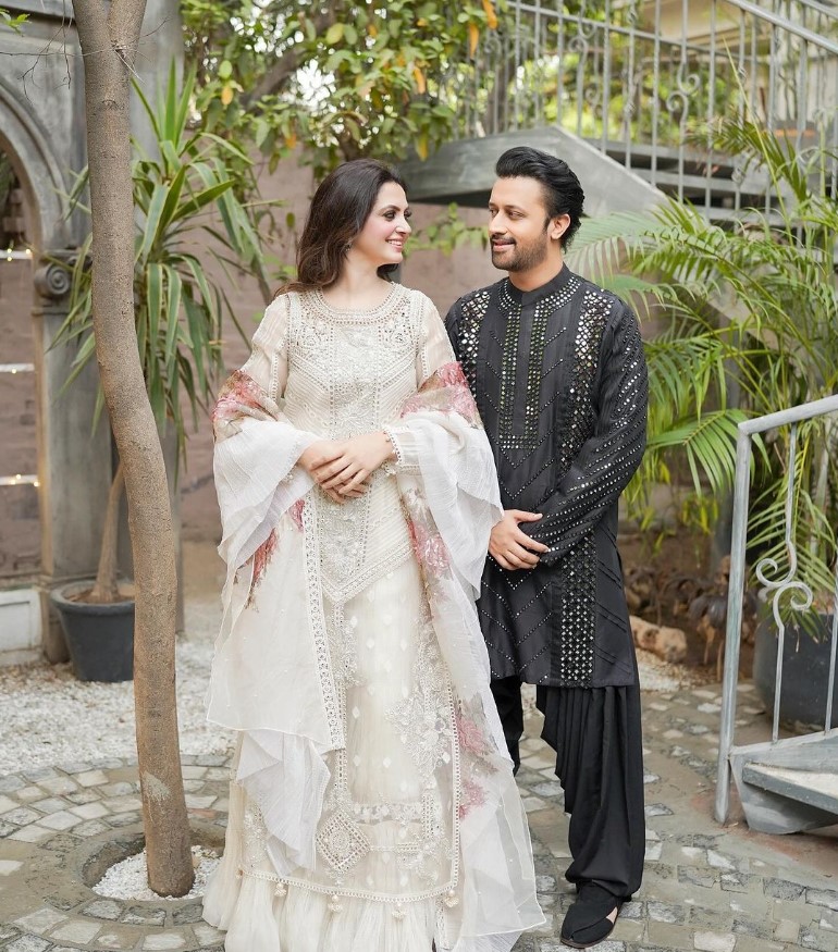 Eid ul Fitr also brings an element of style and glamour, with several celebrities in Pakistan showcasing impeccable fashion choices on Day 2 of the festivities.