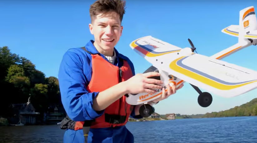 British YouTuber Makes History with Largest Remote Control Aircraft