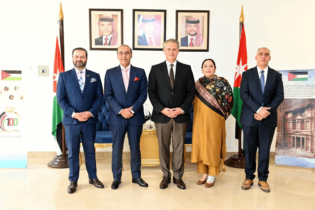 RCCI Delegation Meets Jordanian Ambassador to Strengthen Trade Ties