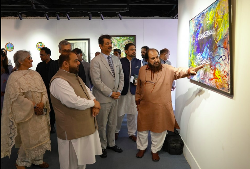 Armed Forces Bravery on Canvas at Lok Virsa