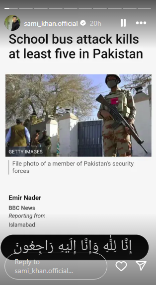 Pakistani Stars Denounce Horrific Khuzdar Attack