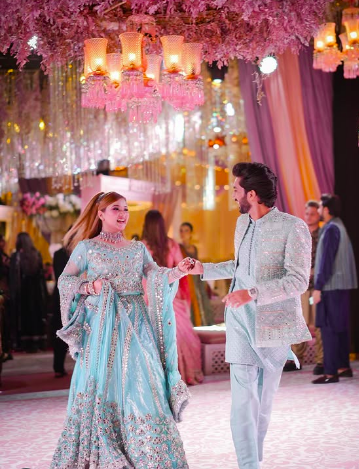 Blue Lenses & Bridal Bling: Hussain Tareen Trolled at Mehndi Night